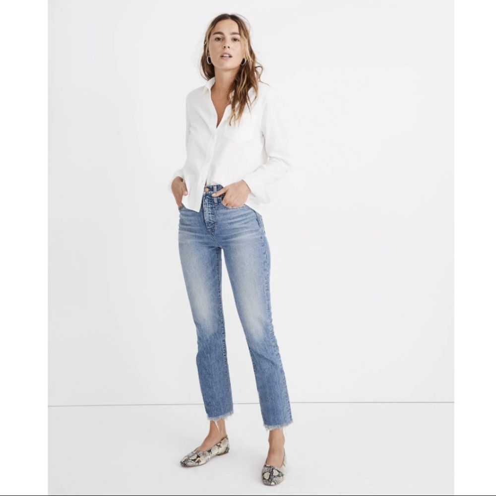 Madewell Tall Perfect Vintage Jean Ainsworth Wash 27 Tall